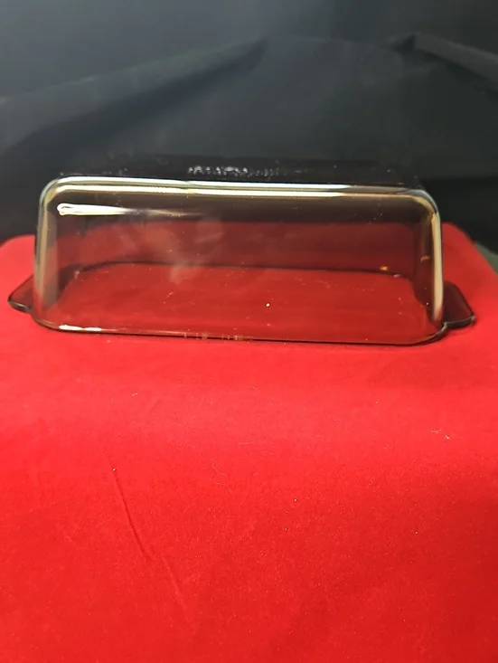 Pyrex Translucent Brown/Smoky Rectangular Loaf Pan