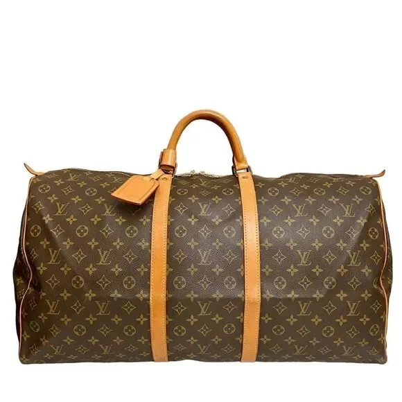 LOUIS VUITTON Monogram Keepall 60 Travel Bag 🧳 M6