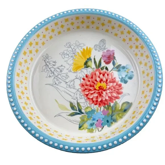 The Pioneer Woman Blooming Bouquet - Cake Pie Plate 9.5