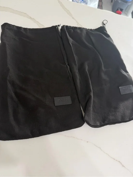 Genuine Set Of 2 Hugo Boss Black Dust Bags 7.5 X 14 Inches Shoes, Wallets