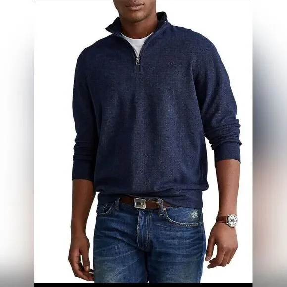 ‎POLO RALPH LAUREN Quarter-Zip Pullover - Size Medium