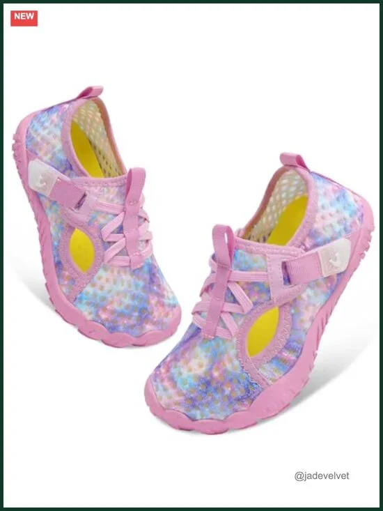 Kids Water Shoes Toddler Barefoot Swim Shoes Quick-Dry Lightweight Aqua Socks