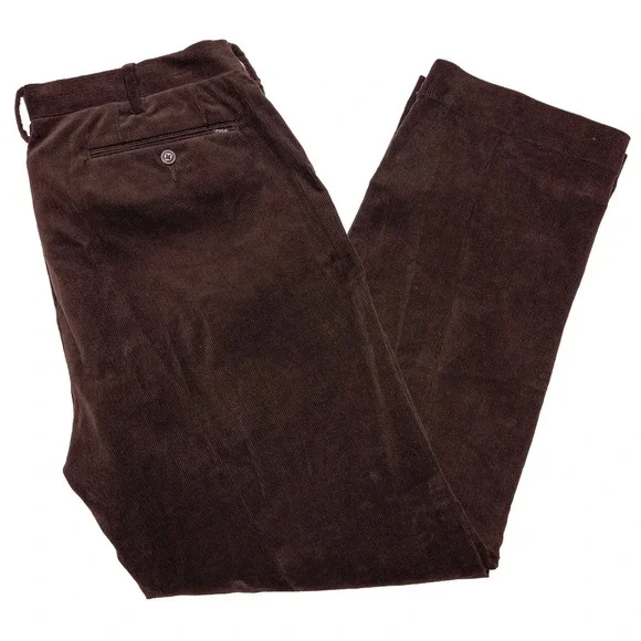 POLO RALPH LAUREN‎ Corduroy Pants Brown ~ 36 x 30