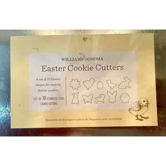 Williams Sonoma 10 Easter Cookie Cutters 3