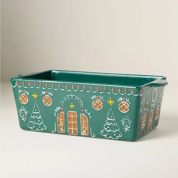 ❤️ NEW Holiday Loaf Baking Pan - Anthropologie NIB