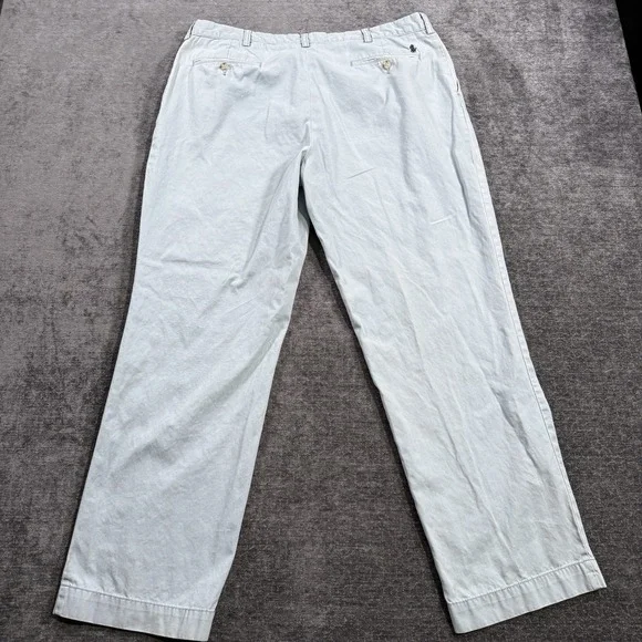 Vintage Polo By Ralph Lauren Light Blue Chino Pants Men's Size 38