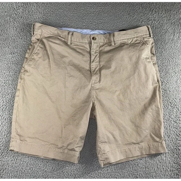 Polo‎ Ralph Lauren Chino Shorts 40x8 Pony Logo Twill Stretch Classic Fit Preppy