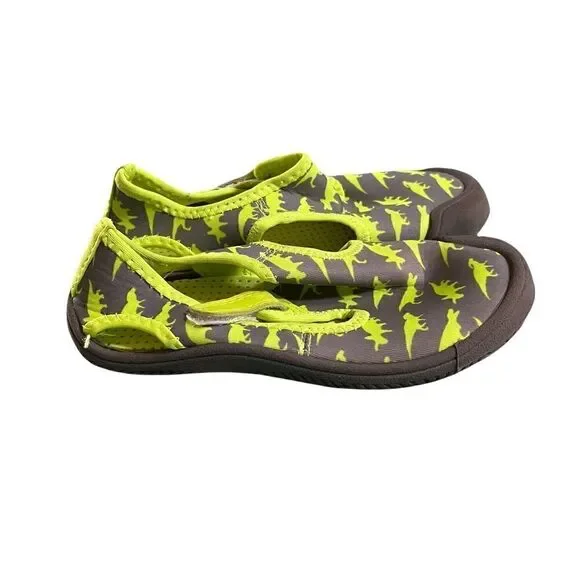 Kids unisex water sandals with dinosaur print‎
