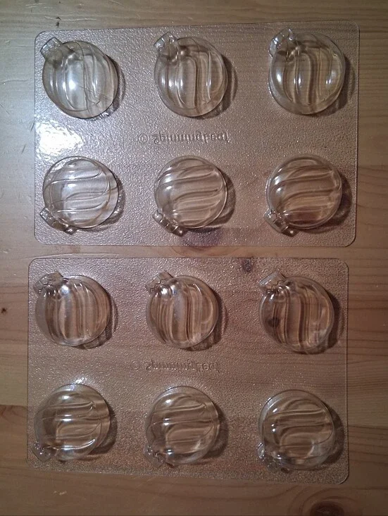 Christmas Ornament Chocolate Mold, Set Of 2 Molds
