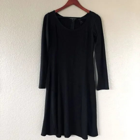 Ann Taylor Wool Soft Stretchy Flattering Dress S