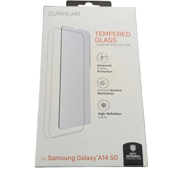 U6-N DuraGlass Tempered‎ Glass Screen Protector for Samsung Galaxy A14 5G