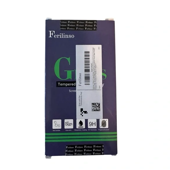 iPhone 15 pro tempered glass screen protector pk 3‎