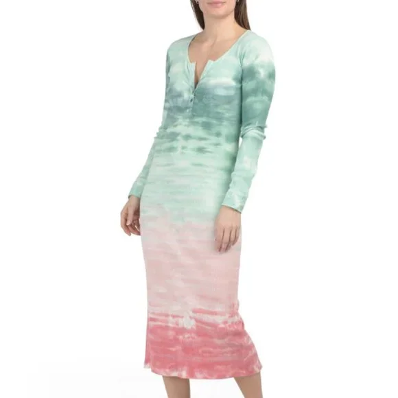 Young Fabulous & Broke Leo Midi Dress Everglade