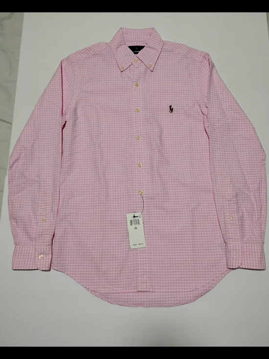 Polo by Ralph Lauren Pink Gingham Button-Down Shirt