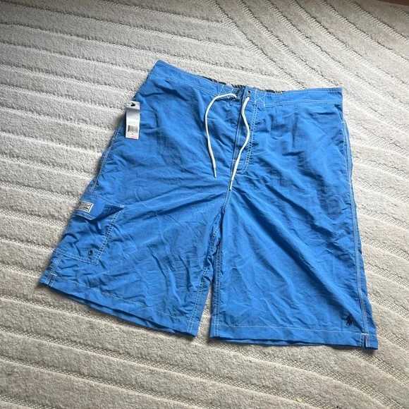Polo Ralph Lauren blue swim trunks size XL NWT Sportswear Swimwear Activewear