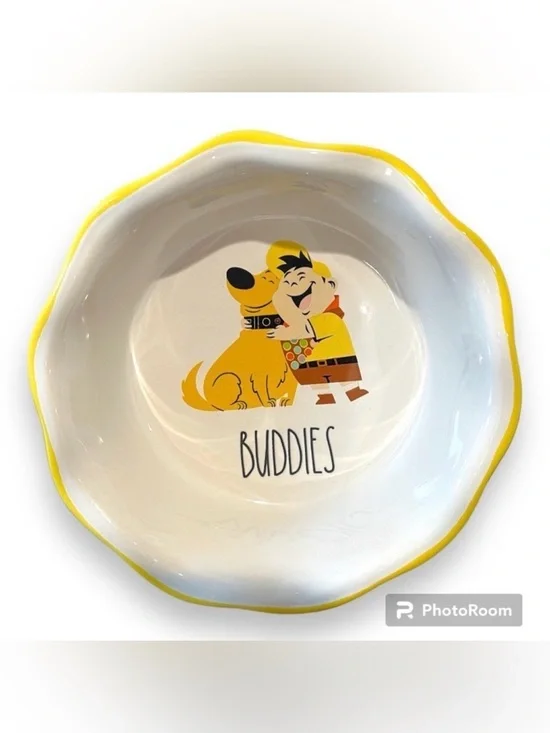 Rae Dunn x Disney Pixar Up Russell and Dug mini baking dish