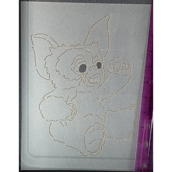 Cake Decorating Stencils Aire Pattern Gremlins Michael Jackson He-Man Vintage