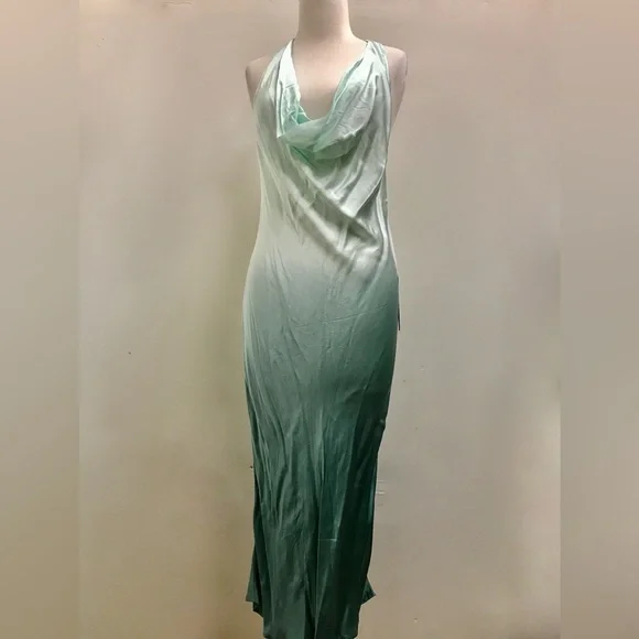 Young Fabulous & Broke Rebel Slip Dress in Ocean Bay Ombre