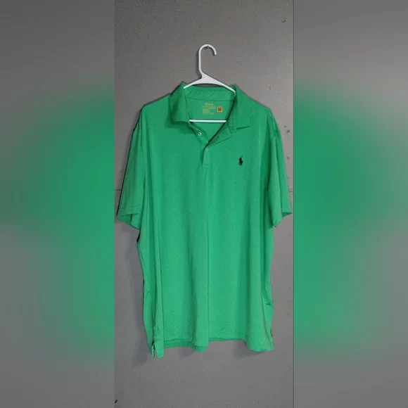 Polo by Ralph Lauren Green Classic Polo Shirt Size (XL)