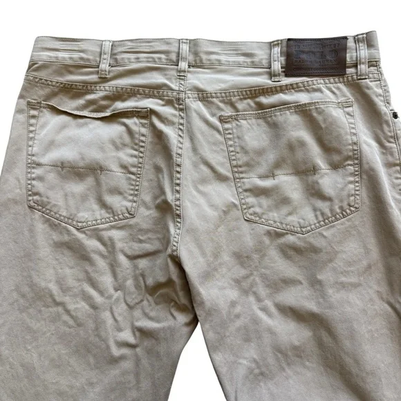 VTG! Y2K Polo Ralph Lauren Men's Chino Pants Beige 38x34 Classic Fit Casual