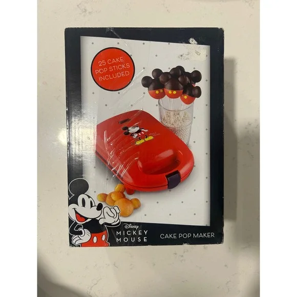 Disney Mickey‎ Mouse Cake Pop Maker 25 Cake Pop Sticks Included