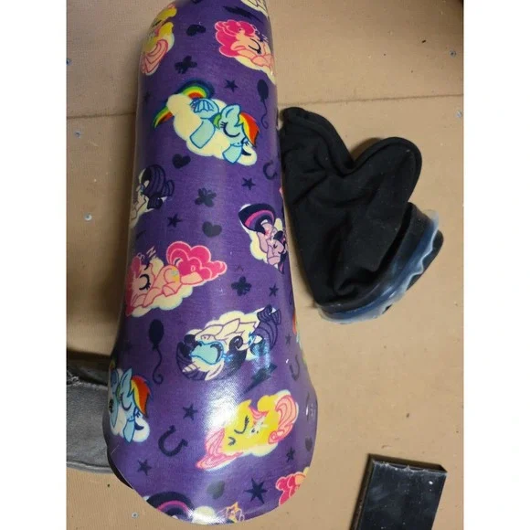Below-Knee Right Carbon Fiber Prosthetic w/ My Little Pony