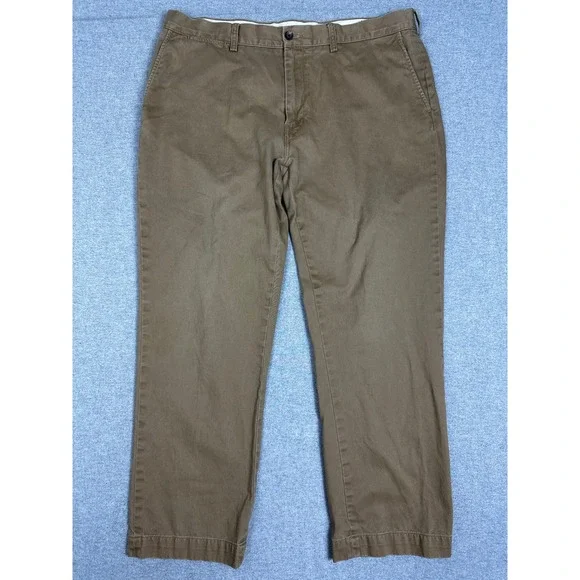 Polo Ralph Lauren Chino Pants Mens 38x30 Brown Classic Fit Straight Leg Cotton
