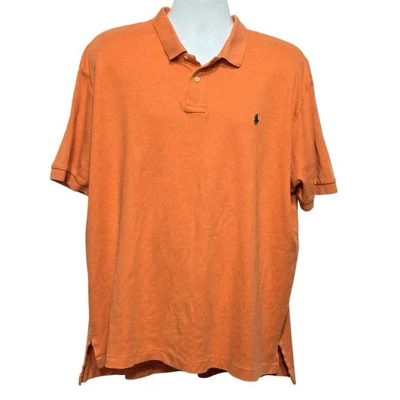 Polo Ralph Lauren Polo Shirt Mens 2XL Classic Fit Short Sleeve Embroidered