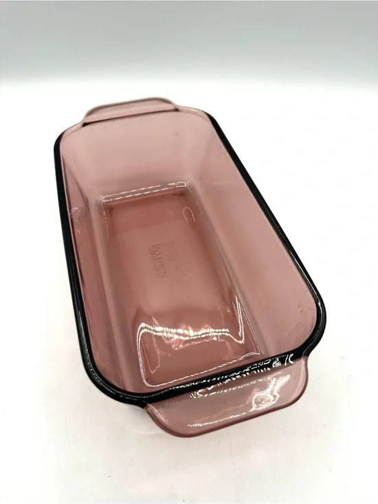 Pyrex Cranberry Loaf Pan #213-R