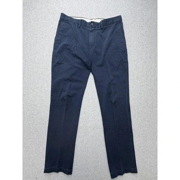 Polo Ralph‎ Lauren Pants Mens 36x32 Blue Slim Fit Chino Casual Dress Work