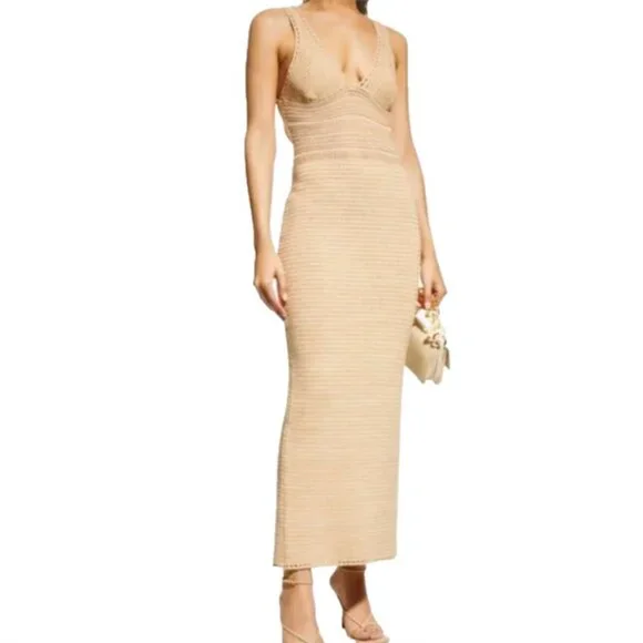 Torn by Ronny Kobo Darcy Knit Maxi Dress