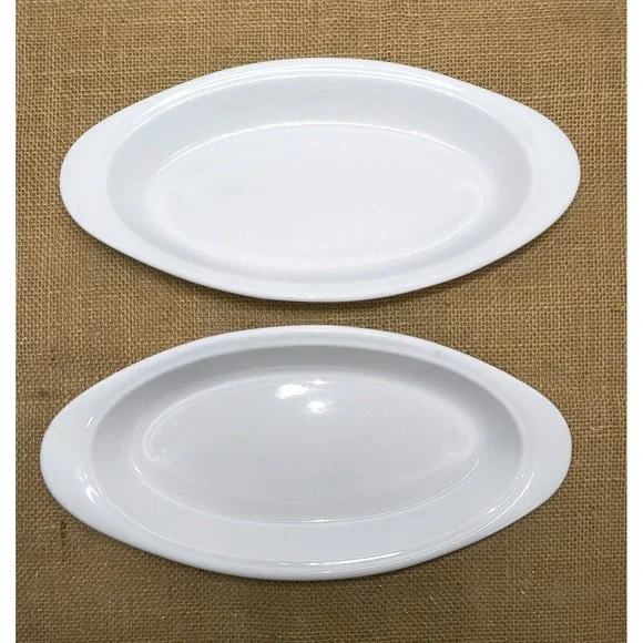 2 Corning Ware French White Stoneware 11