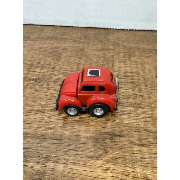 Transformers Mini-Car Red Bumblebee Figure Takara Vintage 1983