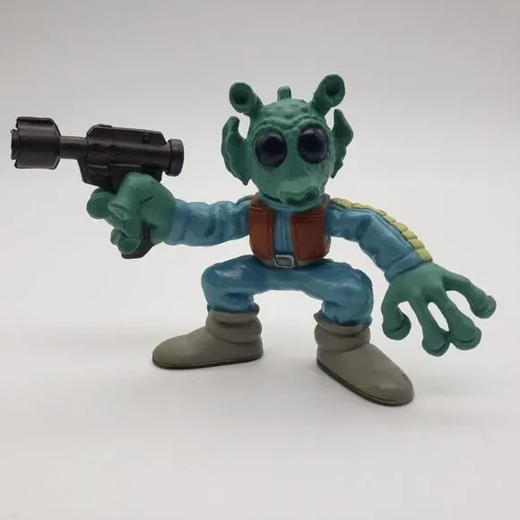 Hasbro Star Wars Galactic Heroes GREEDO Figure Creature Cantina 2006 LFL