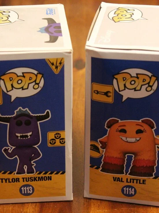 Tylor Tuskmon & Val Little Funko Pops