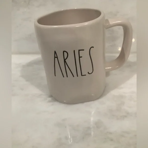 Rae Dunn Artisan Collection by Magenta “ARIES” mug
