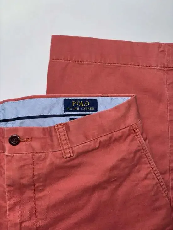 Polo Ralph Lauren Men's Classic Fit Stretch Chino Pants Red Size 32x32