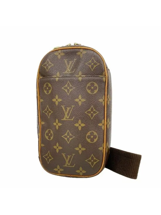 Louis Vuitton Belt Bag Monogram Pochette Gange Brown