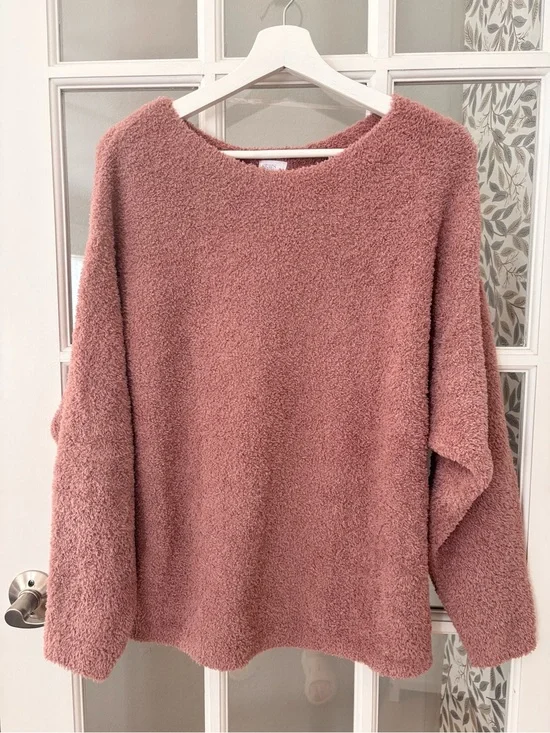 STARS ABOVE Teddy Lounge Sweater Sz M