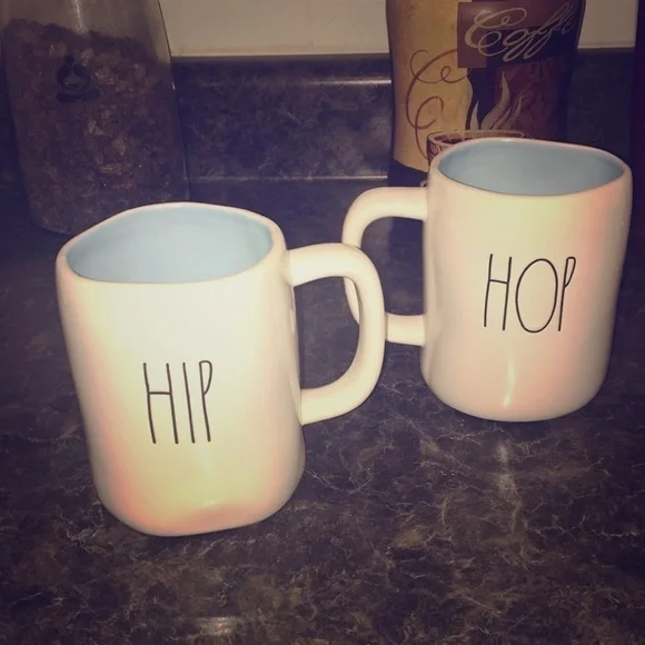 Brand New Rae‎ Dunn Easter Hip Hop Mugs