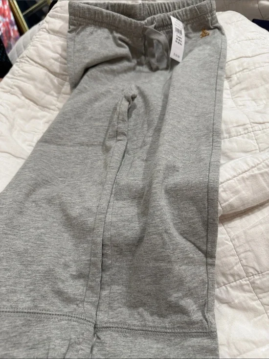 GAP Light Gray Kids Joggers with Drawstring