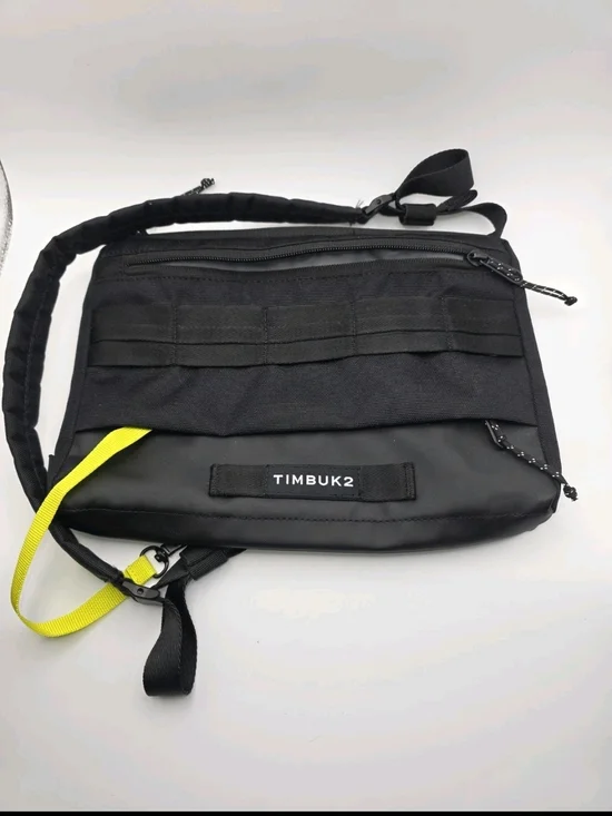 Timbuk2 Black Crossbody Utility Organizer EDC Travel Tech Sling Bag Unisex
