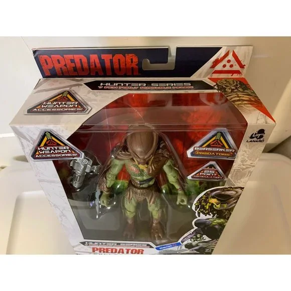 New Lanard Predator 7” Battle Action Figure‎ 31363 Berserker, Hunter Series