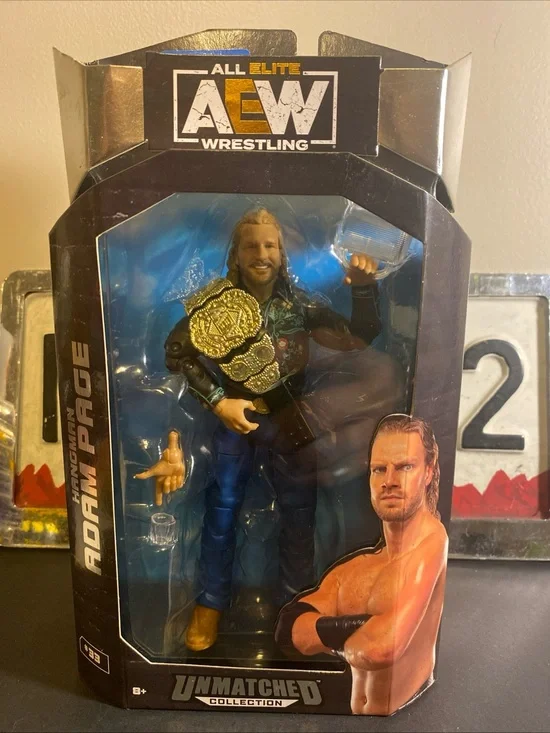 AEW Hangman Adam Page action figure #33 Walmart 2022 Unmatched Collection Sealed