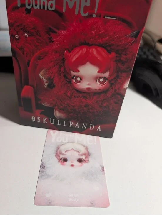 Pop Mart Skull Panda You Found Me confirmed Ghostie