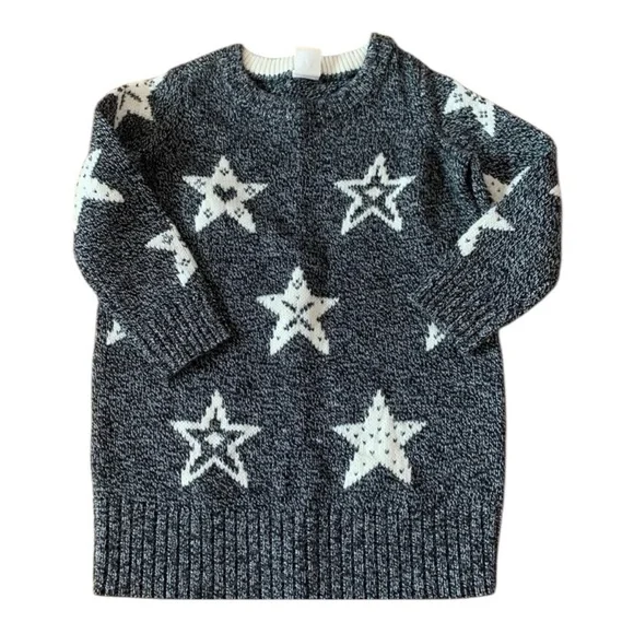 Gap| Kids/Toddler Black and White Long Sleeve Knit Sweater- Size 18-24 Months
