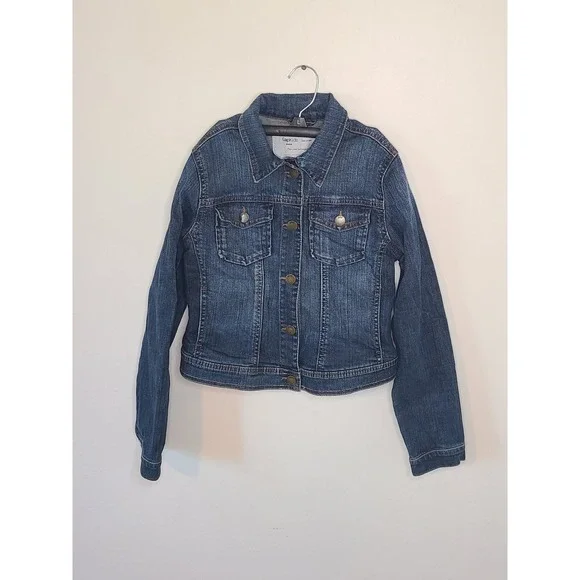 Gap Girls Denim Jean Jacket Size L