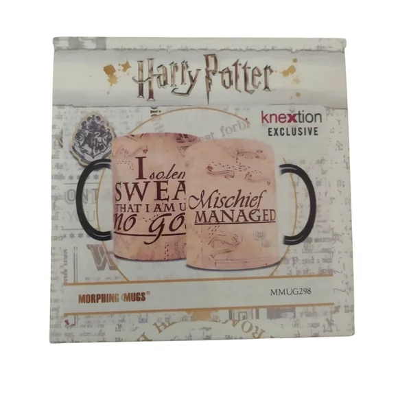 Harry Potter Morphing Mugs‎ Mischief Managed Coffee Mug