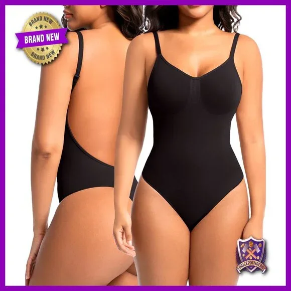 Seamless Tummy Control Bodysuit Shapewear for Workouts Daily Wear