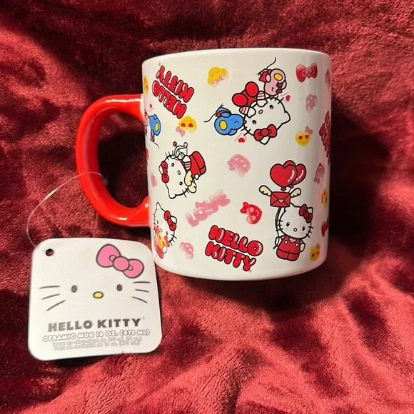 NWT Hello Kitty Heart Mug